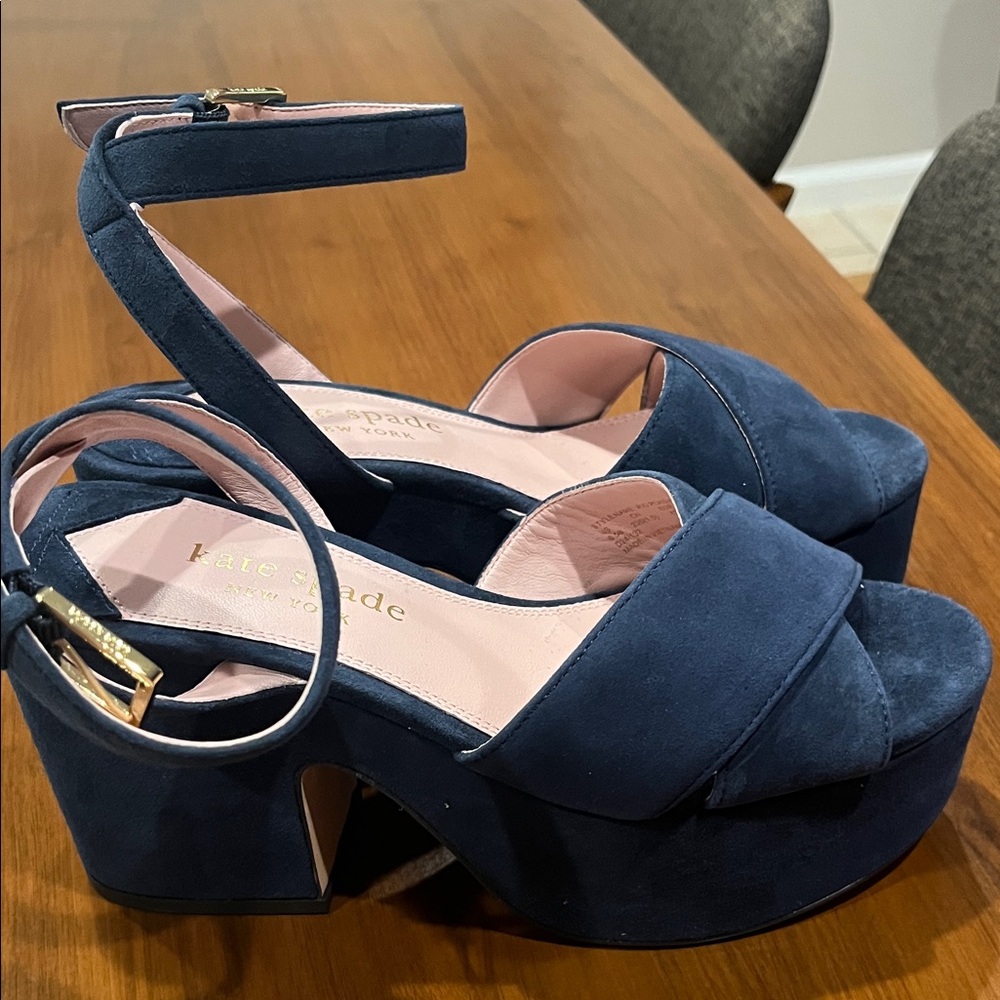 Kate Spade Navy Platform Sandals